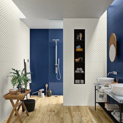 Πλακάκι Genesis Deep Matt Blue 35x100 cm